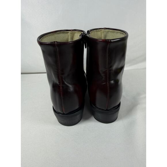 Durango Leather Western Ankle Boots Men’s Size 9 EE Brown Zip main image 6